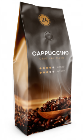 Zrnková káva Cappuccino 500g 