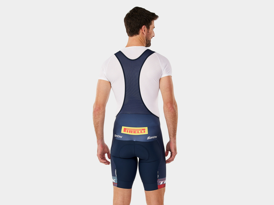 Santini Trek Factory Racing Men S Team Replica Bib Short 2023