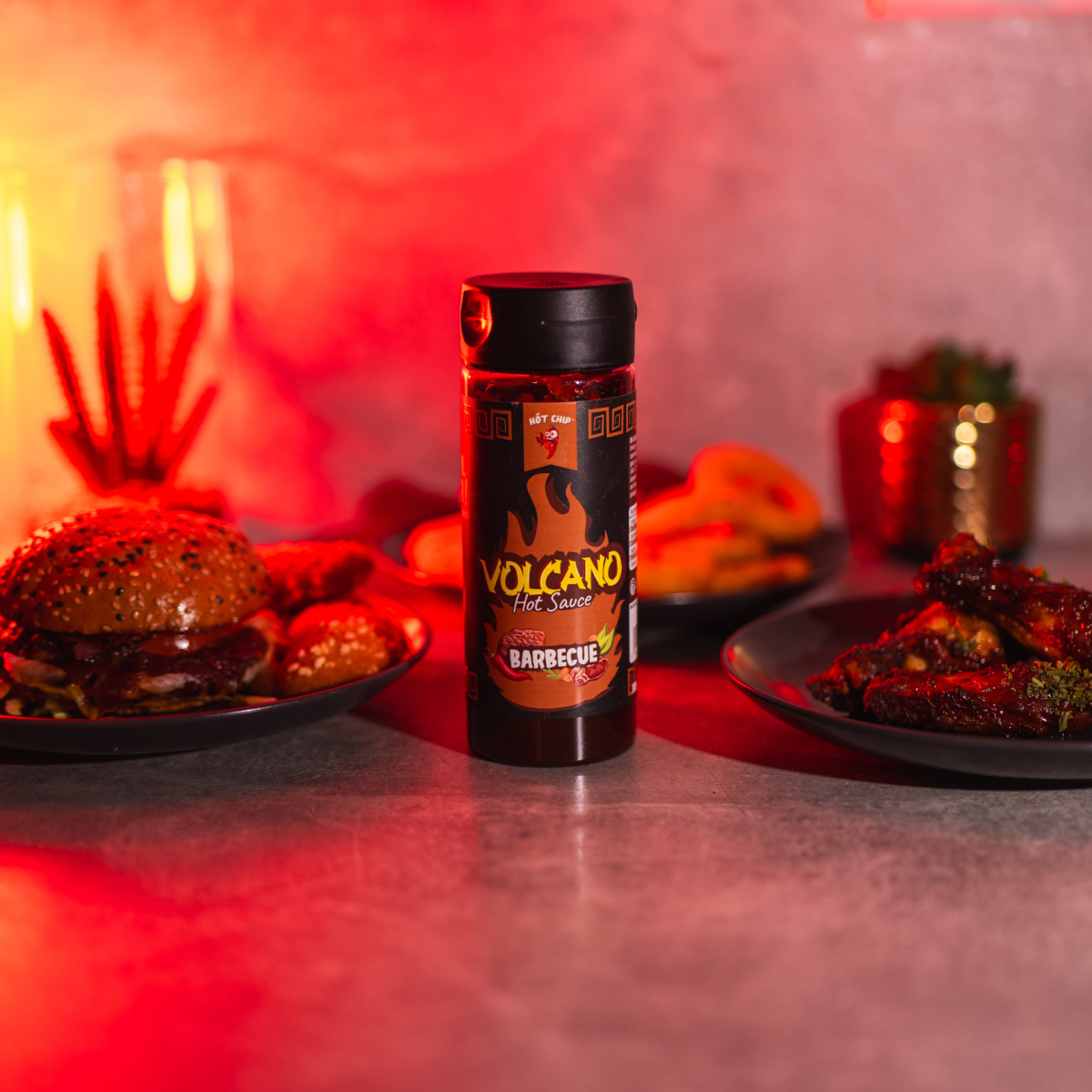 Hot Chip Volcano Barbecue Hot Sauce 270 ml – Volcano | Real Chilli. Real Heat.