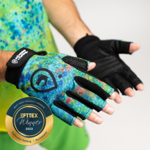 Gloves for sea fishing Petrol - Adventer & fishing