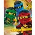 Halantex Fleece deka Lego Ninjago Polyester, 100/150 cm