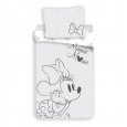 Povlečení Minnie Bows grey 140/200, 70/90
