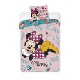 Povlečení Minnie květy 140/200, 70/90