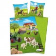 HERDING Povlečení Schleich Farm World Bavlna, 140/200, 70/90 cm