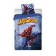 FARO Povlečení Spiderman city blue Bavlna, 140/200, 70/90 cm