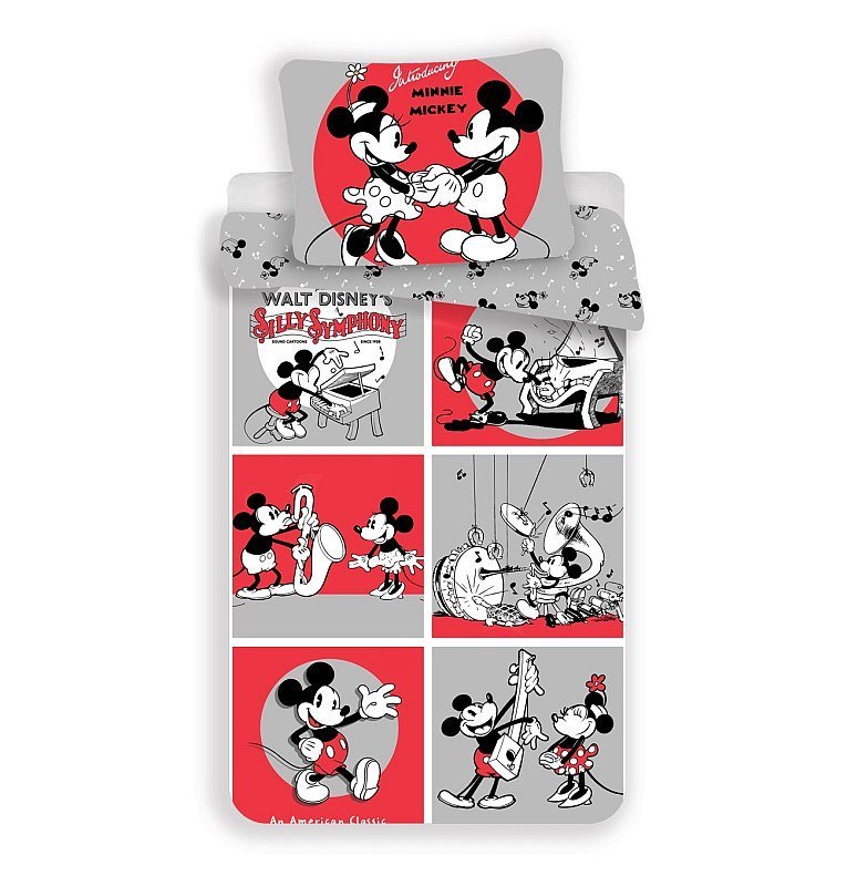 Povlečení Mickey a Minnie classics 140/200, 70/90