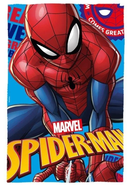 EUROSWAN Fleece deka Spiderman Polyester, 100/150 cm