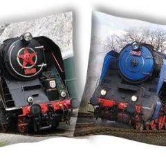 Povlak na polštářek Parní lokomotiva 2 40/40