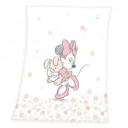 HERDING Soft fleece deka Minnie Polyester, 75/100 cm