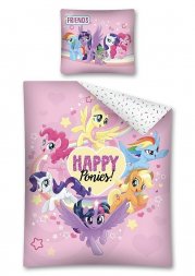 DETEXPOL Povlečení My Little Pony Happy Bavlna, 140/200, 70/80 cm