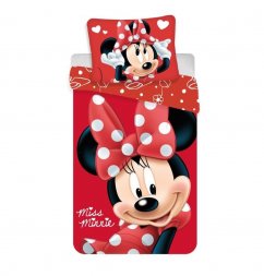 Povlečení Minnie Big Red micro 140/200, 70/90