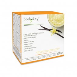 Krémový koktejl - příchuť vanilky bodykey™ 329 g