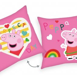 HERDING Polštářek Peppa Pig Perfect Polyester, 40/40 cm