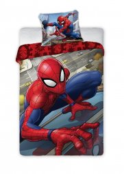 FARO Povlečení Spiderman město Bavlna, 140/200, 70/90 cm