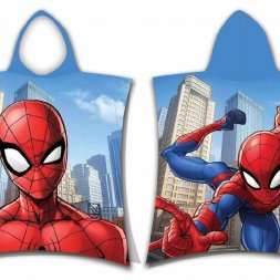 JERRY FABRICS Pončo Spiderman jump Bavlna - Froté, 50/115 cm