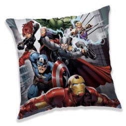 JERRY FABRICS Polštářek Avengers Fight Polyester, 40/40 cm