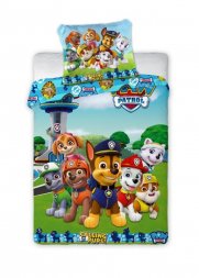 FARO Povlečení do postýlky Paw Patrol Calling Bavlna, 100/135, 40/60 cm