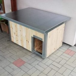 Vatou zateplená bouda pro psa 100 x 60 x 50 cm