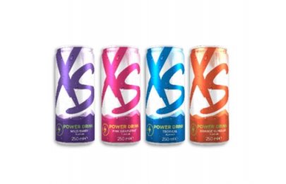 Nový obal XS power drink