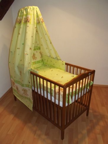 Nebesa na postýlku medvídek zelinkavá 