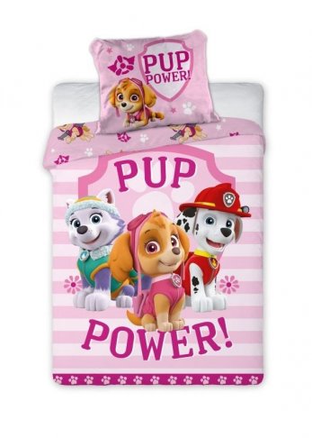Povlečení do postýlky Paw Patrol Pup Power 100/135, 40/60 