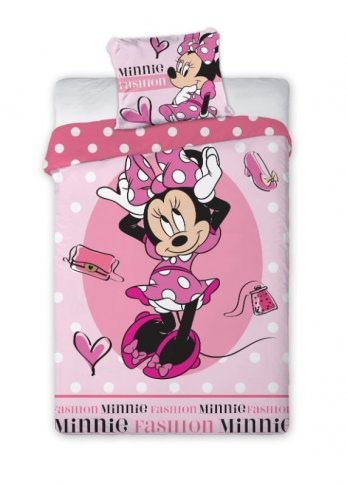 FARO Povlečení Minnie fashion Bavlna, 140/200, 70/90 cm 