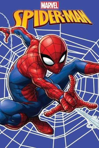 Fleece deka Spiderman web 100/150 