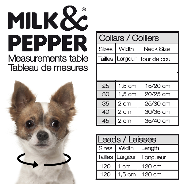 Obojky Milk&amp;Pepper pro psy