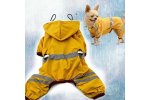 Nepromokavý obleček a pláštěnka VISION pro psa - žlutá