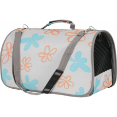 Módní cestovní taška Flower Bag - šedá