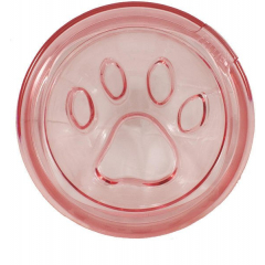 Zpomalovací miska Kaleido Rondure Manners pro psy - růžová