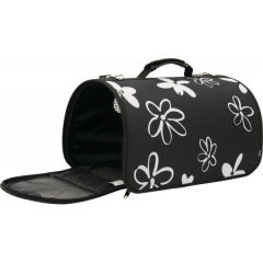 Módní cestovní taška Flower Bag - černá