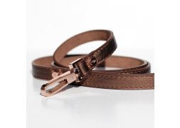 Luxusní kožené vodítko Copper pro psy