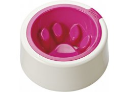 Zpomalovací miska Fellipet Kaleido Good Manners růžová