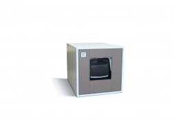 Binq - designová toaleta pro kočky šedá