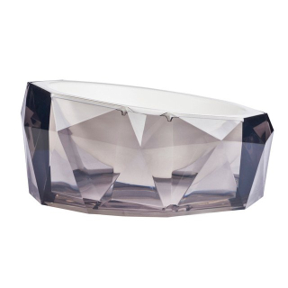 Miska Diamond pro kočku a psa - kouřově šedá