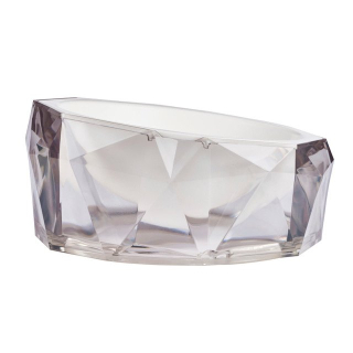 Miska Diamond pro kočku a psa - bílá