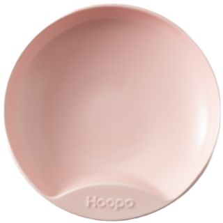 Plate plochá miska růžová