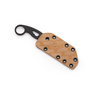 Hydra Knives Buzzard Black Vulture Brown