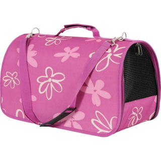 Módní cestovní taška Flower Bag - růžová