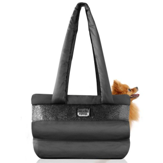 Cestovní přepravní taška Capsule pro psa a kočku - černá