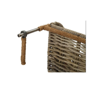 Závěsný pelíšek na radiátor z přírodního ratanu