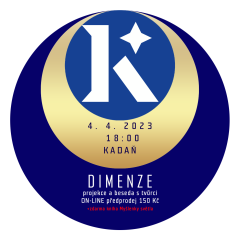 Kadaň - kino Hvězda - DIMENZE + kniha Myšlenky světla