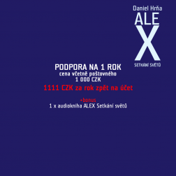 ALEX Setkání světů - podporovatel za fix 11%
