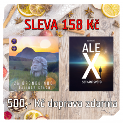 Za oponou noci + Alex setkání světů za 500,- Kč + doprava zdarma