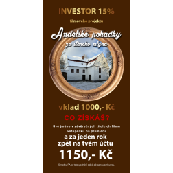 Krátkodobý Investor - Andělské pohádky ze starého mlýna za 15%