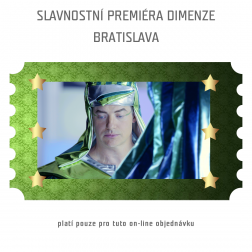 DIMENZE Premiéra + After Party BRATISLAVA 25. 4. 2023 Zrkadlový Háj jen 50 ks