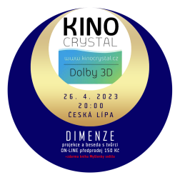 Česká Lípa - Crystal 20:00 - DIMENZE + kniha Myšlenky světla