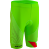 Silvini dětské cyklistické kalhoty TEAM, green-red
