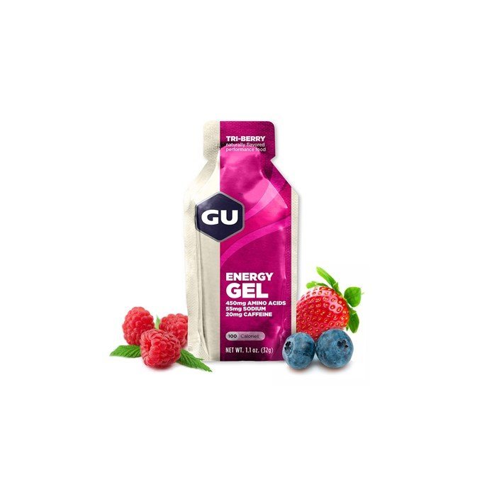 GU Energy 32 g Gel-tri berry